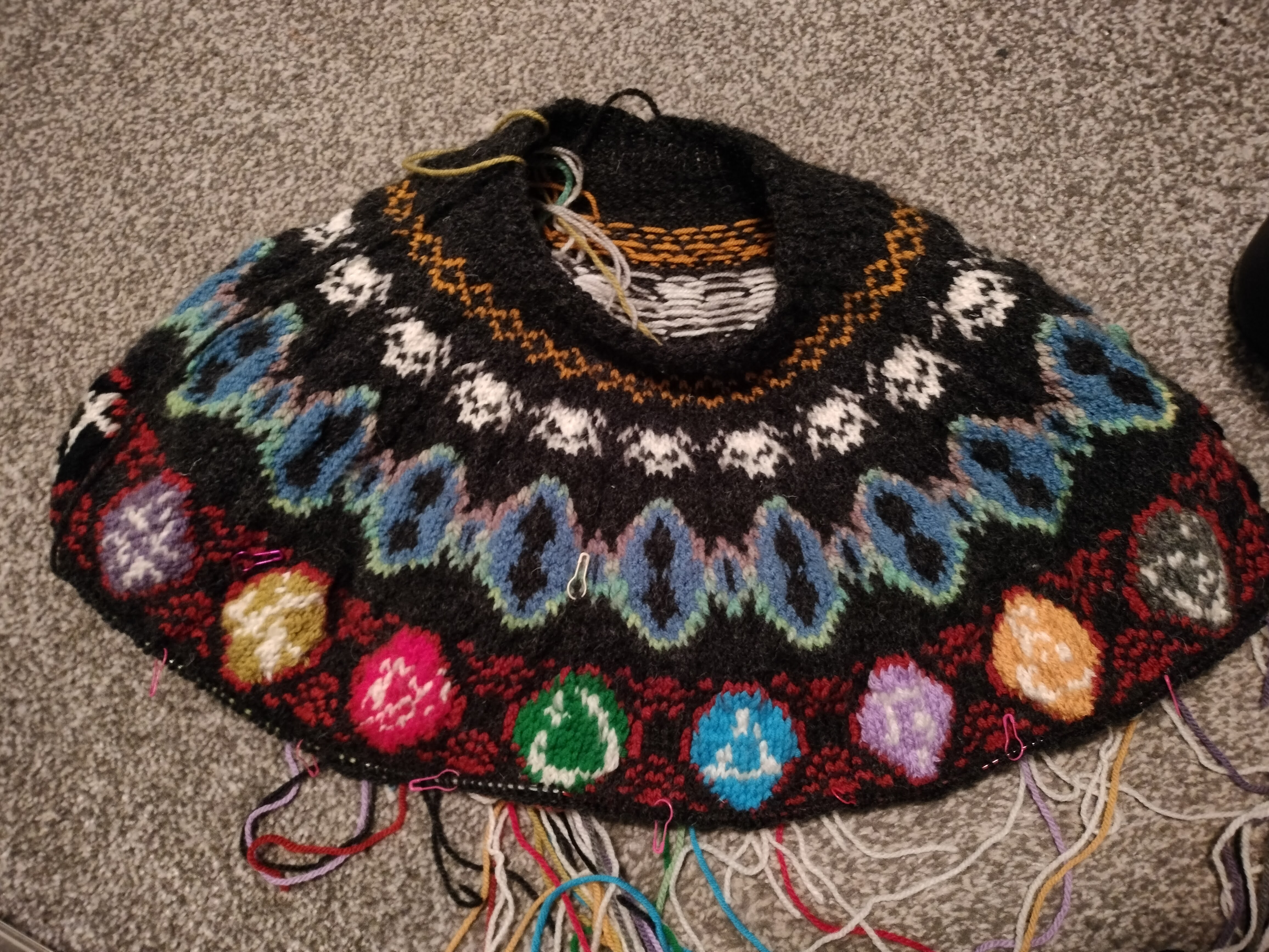 The yoke with the Pillars completed